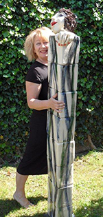 Die K�nstlerin IRMGARD KUSCHNIGG